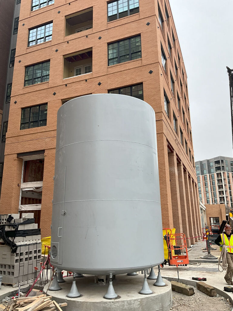 Quincy apartments metal fabrication project 5