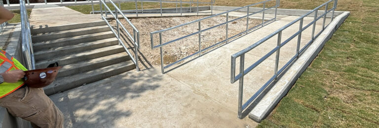 Medina Valley Middle School Handrail project